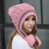 Gorro de Lana Fantasía Tejido con Orejeras, Tejido Acrílico Elástico, Visera Ajustable, Bolsa de Almacenamiento, Lavar a Mano o Limpiar en Seco