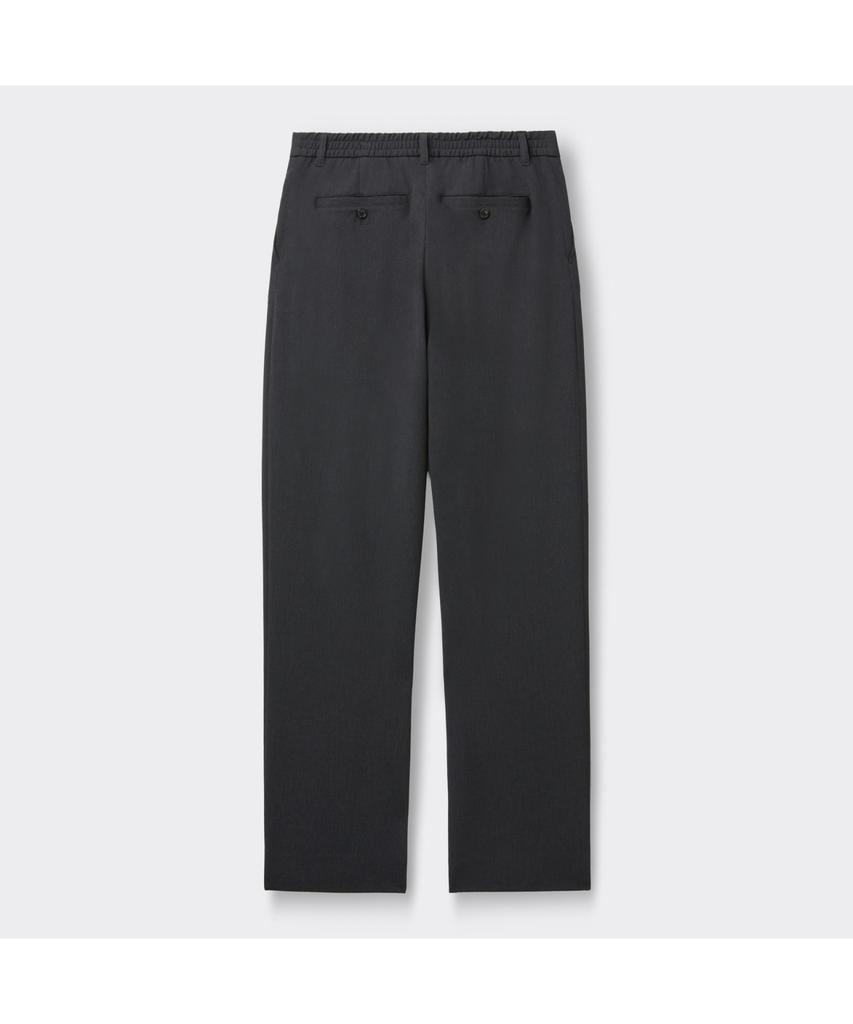 Keoseuuteommellou Gray Loose Fit Wrinkle Setup Pants Cwpam26422Gyx