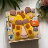 Montessori Giraffe Cloth Book Quiet Baby Toys Busy Board 3D Felt Book Early Educational Habits Knowledge Developing Toy for Kids