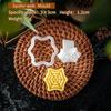 Halloween Cookie Cutter Set Plastic 3D Ghost Skull Bat Pumpkin Mummy Cartoon Biscuit Mold Stamp Pastry DIY Cake Decorating Tools