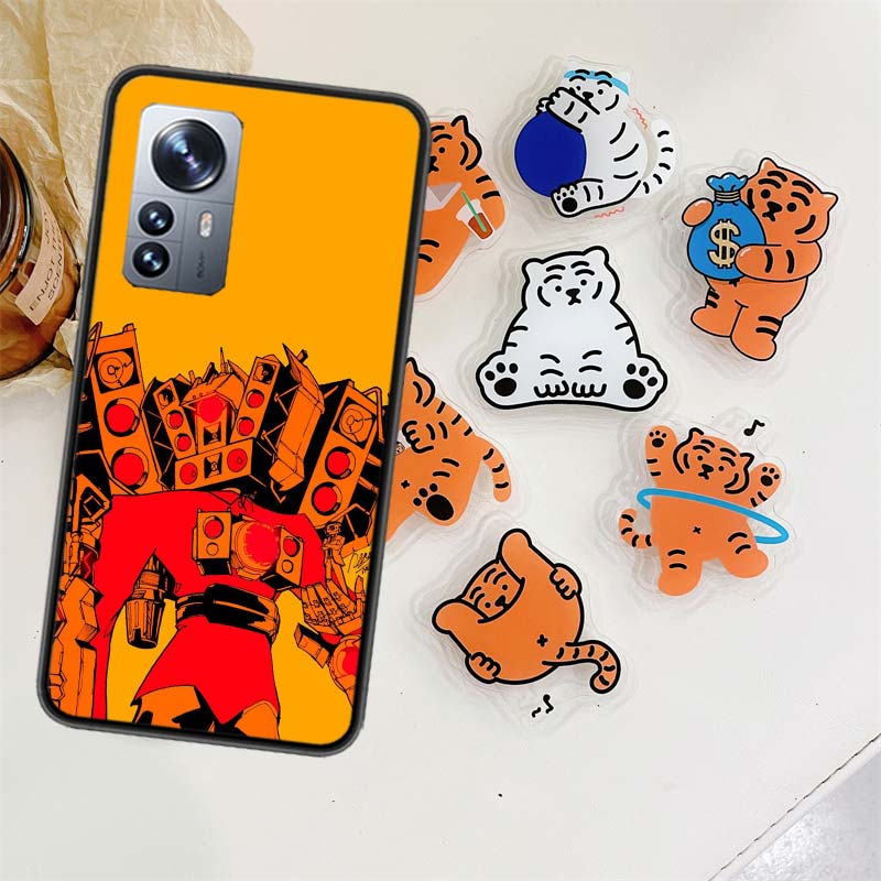 Skibidi Toilet Phone Case For Xiaomi Poco X7 X6 M8 M7 M6 M4 M3 X4 Pro F7 Ultra M5S Mi 14 14T 15 15T 12T 10T Pro 12S 12 11 Lite C