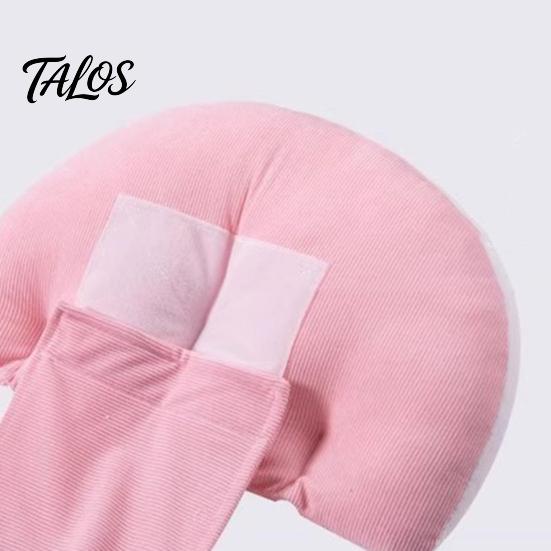 Hip Support Pregnancy Pillow with Adjustable Belly Wedge Travel-friendly Pregnant Removable Padding Ergonomic Design Abdomen Back Body Rapid Recovery