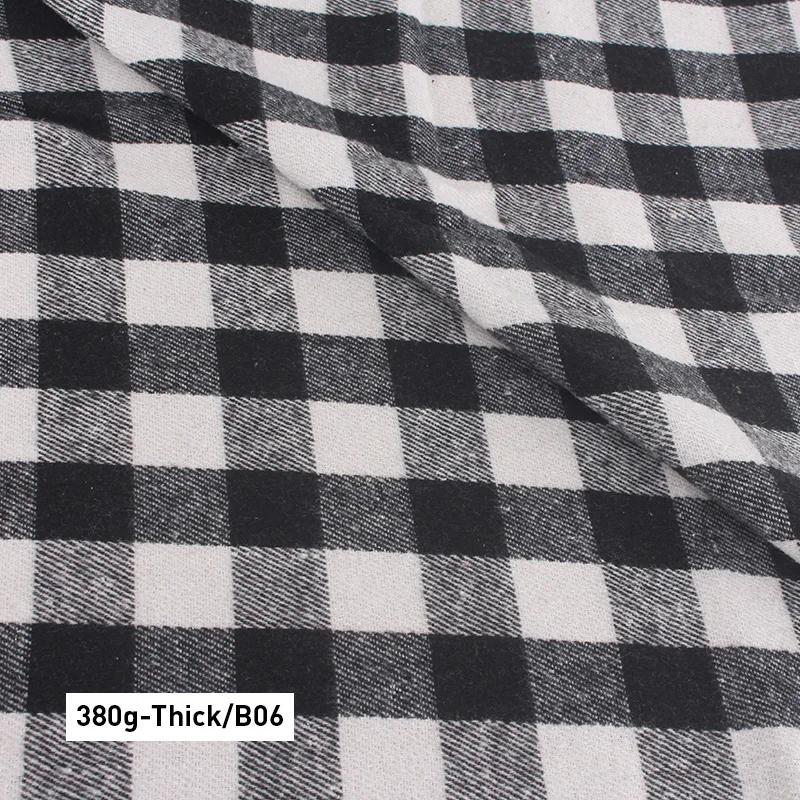 Scottish Checks Polyester Cotton Fabric Medium/Thick Classic Stylish Fabric for Sewing Clothes Skirts Dresses Tartan Designer