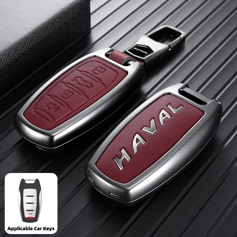 Great Wall Haval H6 Key Cover M6 Plus Big Dog F7X 3Rd Gen H2S National Trend Edition H9 Chitu H7 F5 Key Shell Keybag Accessories
