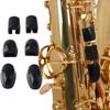 6Pcs Saxophone Key Risers Silicone Comfortable Cushioning Saxophone Finger Pad Sax Thumb Pad