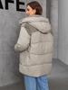 Cinemore Winter Down Jacket Women Short Classic Zipper Design Pocket Stand Collar Hooded Slim Coat Women Parkas  9031