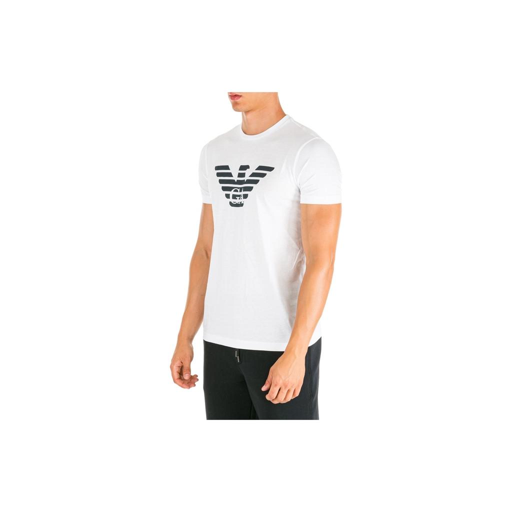 Emporio Armani Fashion Eagle Logo T-Shirt Men Tops White 8N1T99-1JNQZ-0100