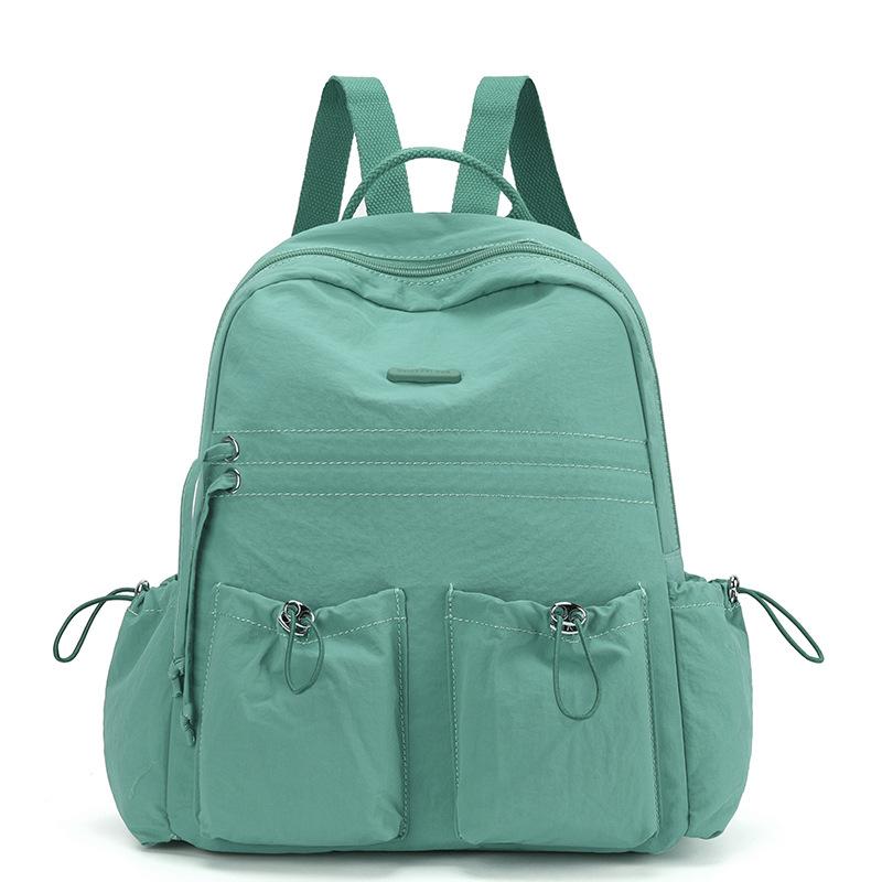 Fashion Versatile Cute Backpack Ladies Large Capacity School Light Commuter Versatile Drawstring Backpack