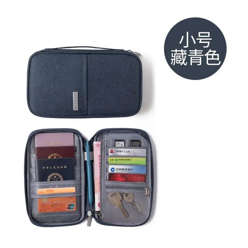 Travel Passport Cover Wallet Travel Multi-function Credit Card Package Trip ID Holder Storage Organize Clutch Money Bag 2024