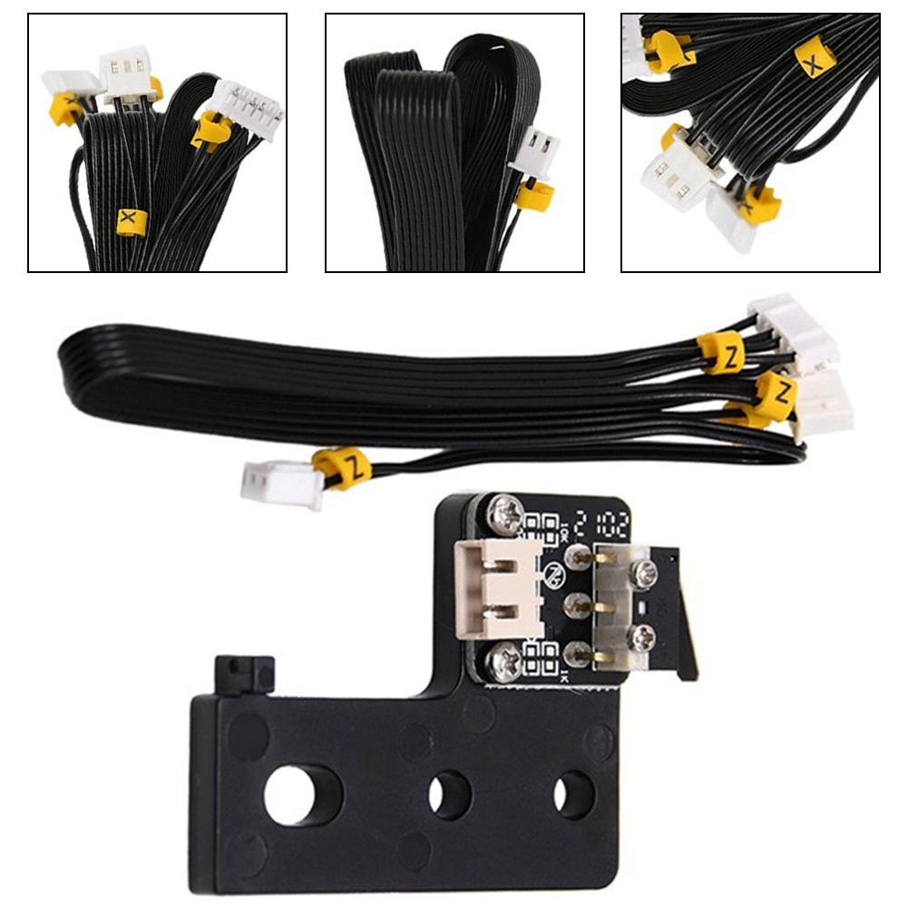 Z Limit Switch Kit Limit Switch Cable Kit For Accurate Printing Black Reliable Materials Versatile Compatibility