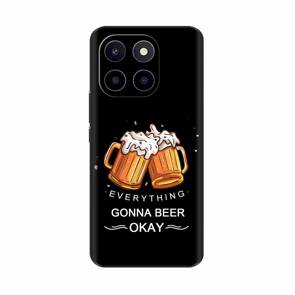 

For Honor X6C 4G Case Soft Liquid Silicone Camera Protection Phone Back Cover For Honor X6c Cases honorX6C X6 C Shell Bumper For Honor X6C 4G