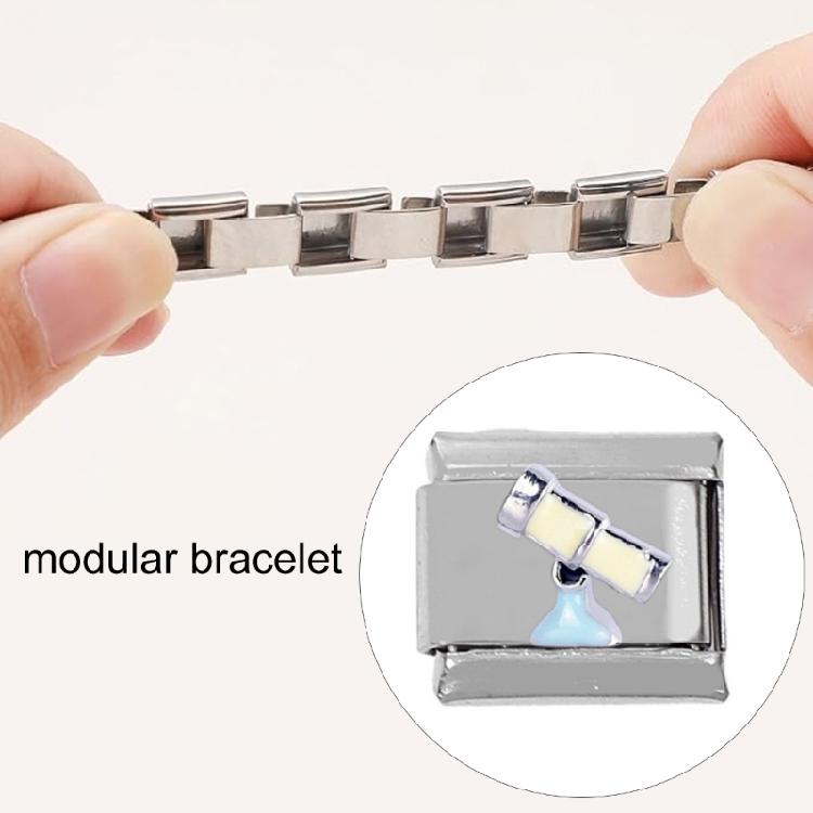 Fashionable Square Jewelry Link Accessory for Stainless Steel Bracelet Making
