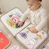 Quiet Book for Toddler Animal Cognitive Fabric Activity Busy Book Montessori Baby Book Toys Cloth Crinkle Books for Babies