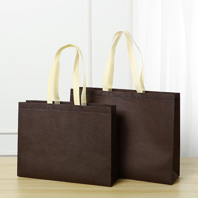 Eco-Friendly Large Capacity Non-Woven Supermarket Tote Bag with Reinforced Base