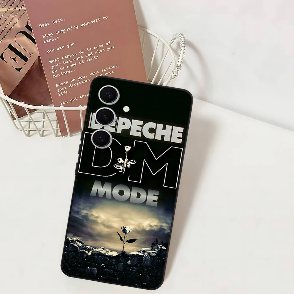 Rock D-Depeche Cool Mode Phone Case For Samsung S 24 Fe 25 Ultra Plus 20 Lite 21 30 22 23 24 22 Ultra 5G Fundas