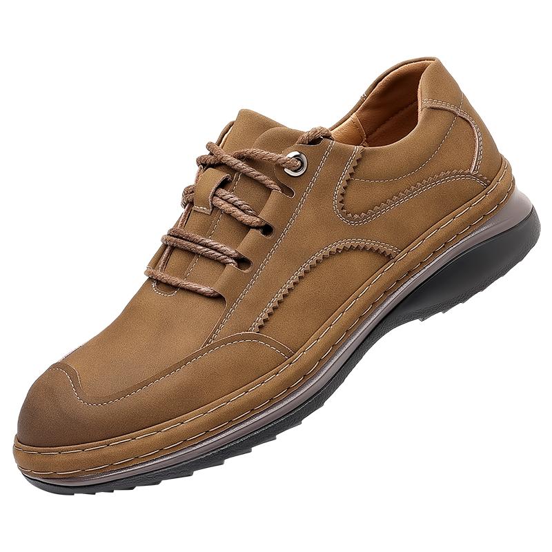 Fashion Casual Men's Leather Shoes High Quality and Comfortable Retro Style Daily Adult Office and Work Hot Selling Classic Shoes