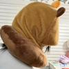 U-Shaped Pillow Comfortable Capybara Hooded Travel Neck Pillow Sleeping Supplies Neck Pillow For Offices Airplanes Cars