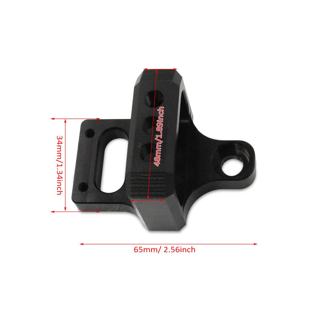 Automotive Boost Solenoid Mount Holder Bracket Kits 3 Port Aluminum Alloy Boost Controller Bracket Replacement for