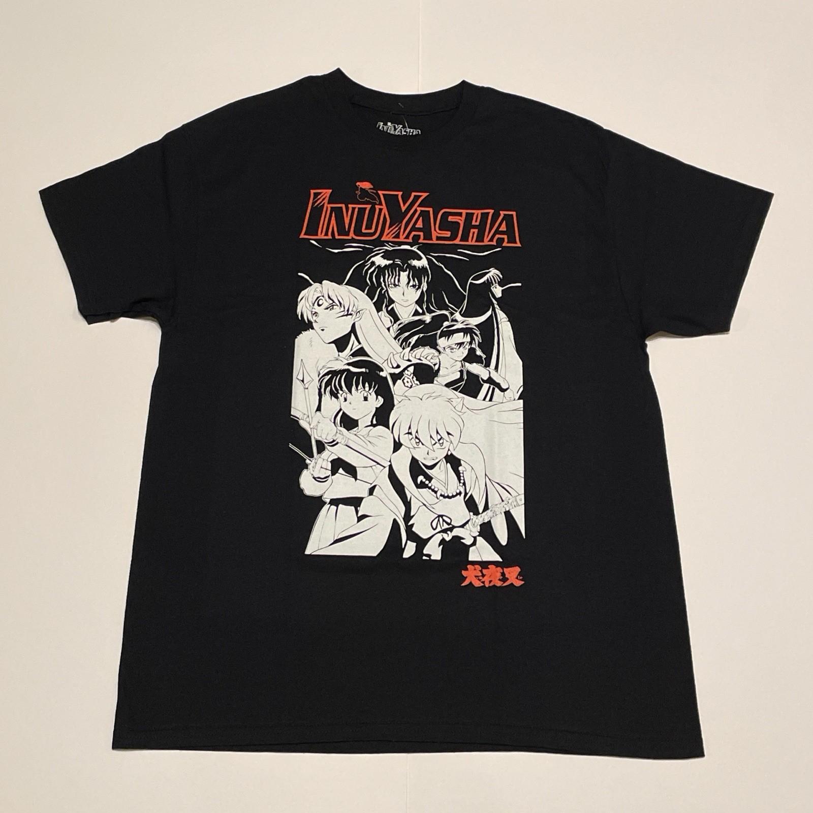 INUYASHA CHARACTERS GRAPHIC T SHIRT (MEDIUM) XL