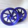 Motosiklet Ön ve Arka Tekerlek Takımı 10*2.5 İnç Alüminyum Alaşımlı Jantlar Yamaha 100cc CUXI FORCE RSZ JOG İçin Jantlar
