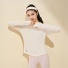 Anta Running Series Simple Round Neck Casual Long Sleeve T-Shirt Women Tops 962615401-6