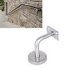 6Pcs Stainless Steel L Shaped Stair Handrail Brackets Wall Support Handrail Bracket for Modern Home And Commercial Use