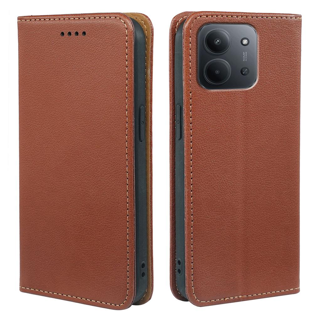For Xiaomi Redmi 15C 4G (Global) (171mm)/Poco C85 4G Case Wallet RFID Blocking Leather Phone Cover Strong Magnetic Closure