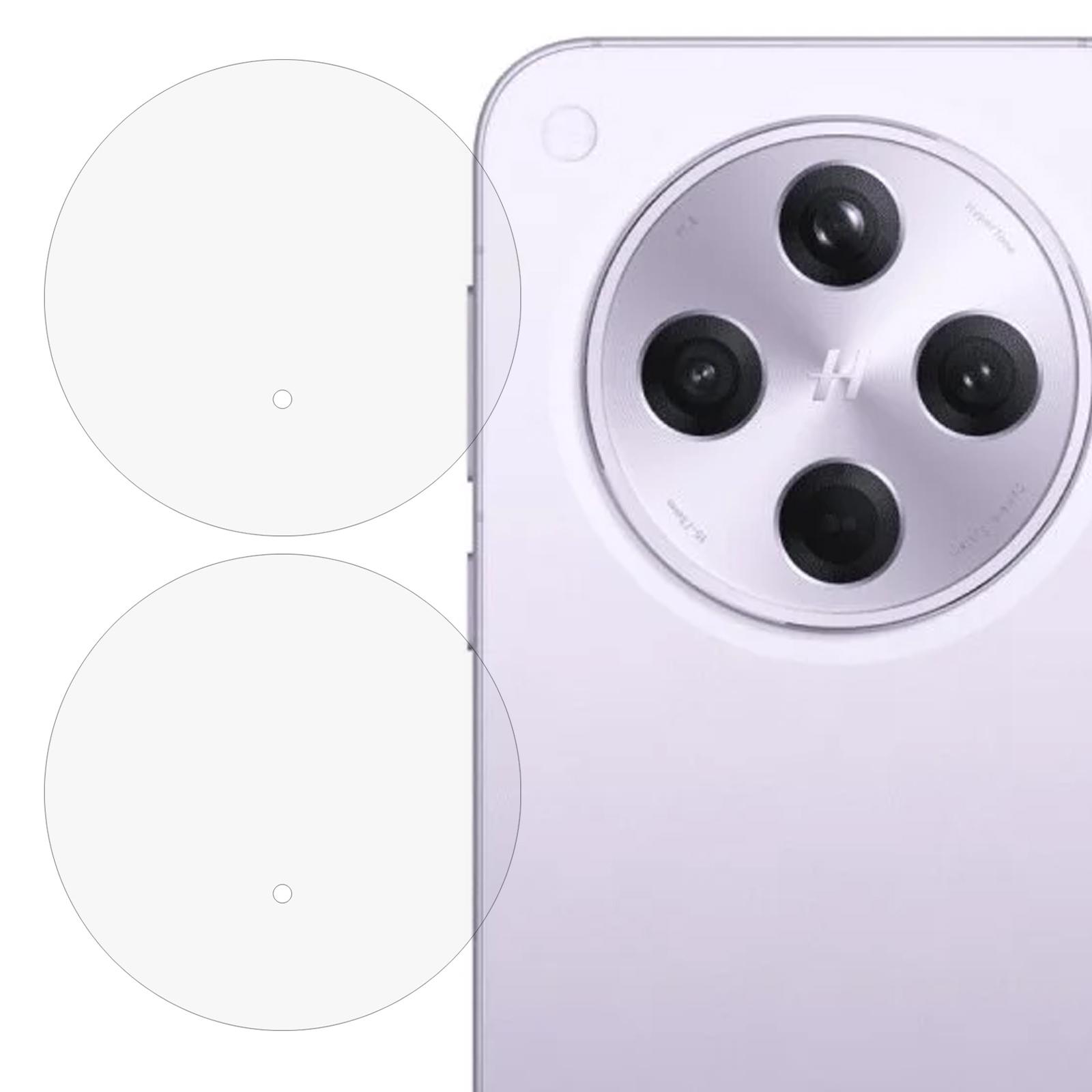 

2PCS For Oppo Find X8s+ 5G Camera Lens Protector 2.5D Tempered Glass Lens Film A