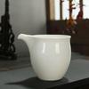 Traditional White Ceramic Cups White Porcelain Tea Mug Comfortable Tea Cup  Gifts
