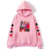 Niragi Hoodie Alice In Borderland Sweatshirts Kawaii Hoodies Japanese Anime Graphic Hoody Manga Printing Women Casual