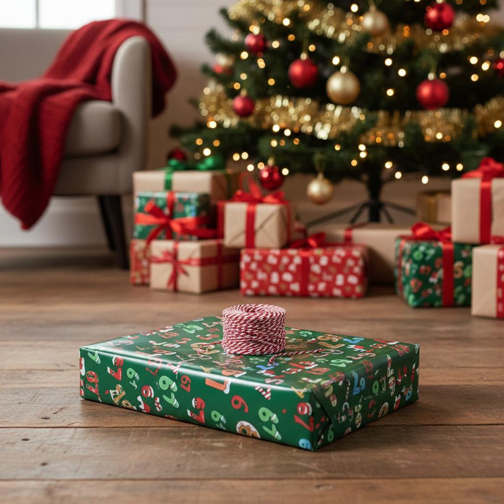 Papier Cadeau Noël 67 Mèmes Rouleau de 90 cm de Longueur 50 cm de Largeur Papier Cadeau Amusant pour Fête de Fêtes Famille Bureau Petit Magasin de Cadeaux