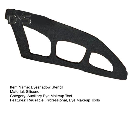 1/2/4 buc. Instrument pentru șablon pentru fard de pleoape, lavabil, reutilizabil, Asistent pentru fard de pleoape, Ghid de desen, Ghid de desen Șablon profesional de cartografiere a fardului de pleoape