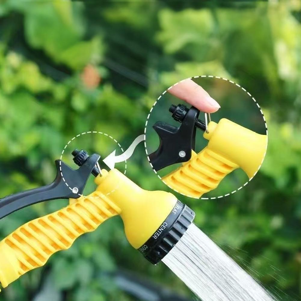 7 Modes High Pressure Water Gun Adjustable Hose Nozzle Multifunction Garden Watering Sprayer Car Washing Irrigation Cleaning Tool