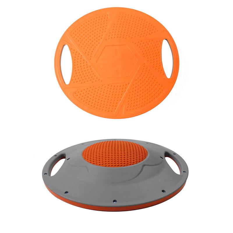 

Тренировочная доска для реабилитации координации нижней части тела, Домашнее сенсорное тренировочное устройство для йоги, Доска для фитнес-баланса оранжевый