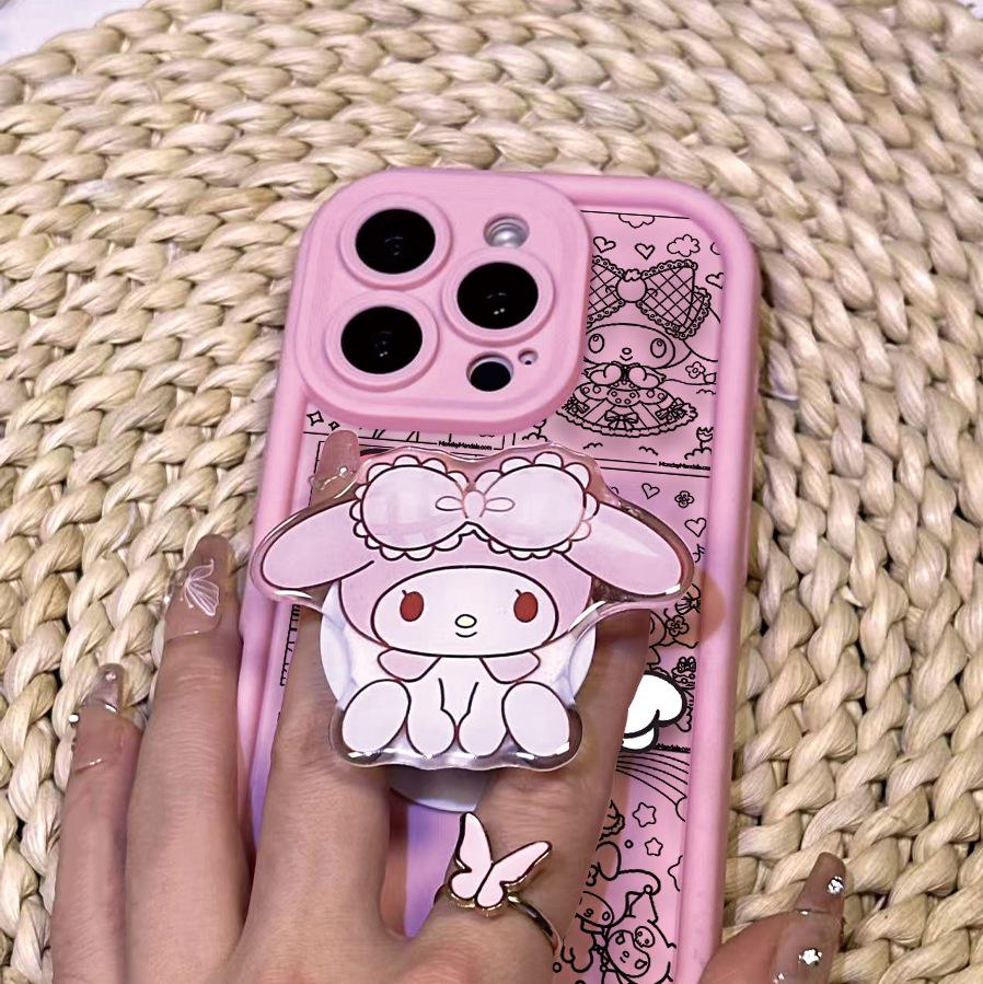 Sanrio Airbag Holder KT for iPhone 13/16PM Case