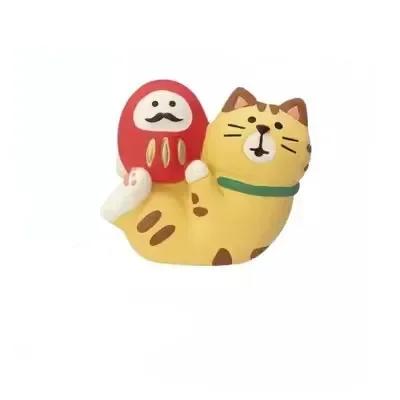 ZAKKA Creative Gift DIY Decoration INS Miniature Scene Props for Japanese Cat Dragon Year New Year Resin Small Decorations