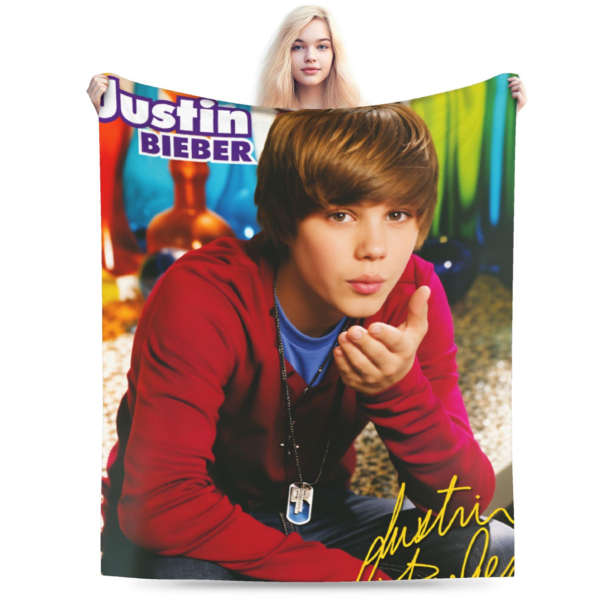

Поп-певец Джастин Бибер Рождественское Теплое Мягкое Одеяло Детские Плюшевые Постельные Принадлежности Пледы Удобный Домашний Декор Покрывало для Дивана-кровати 30x40in