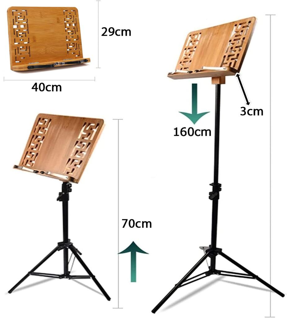 Dna Wp1 Supporto in Legno per Noci con Pinze Stativo in Acciaio Robusto Copertura Set