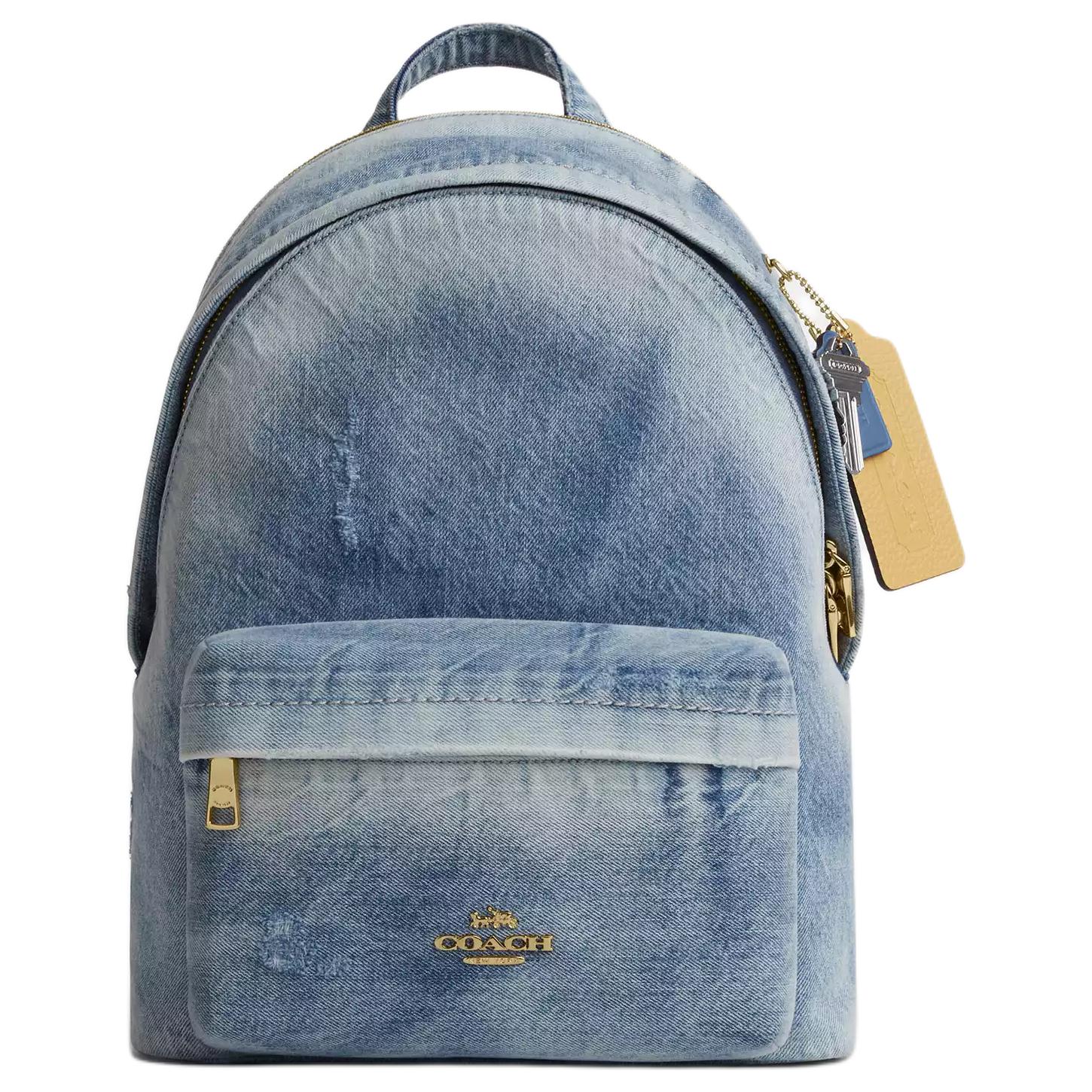 

Coach Taylor Small Backpack Loved Denim Indigo CEF27-IMNIM Basic Set (Bag+Dust Bag)