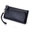 Women's Large Capacity Cowhide Clutch Wallet with Phone Storage