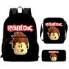 Roblox Printed Backpack, Children'S And Elementary School Bags