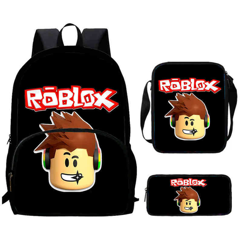 Roblox Printed Backpack, Children'S And Elementary School Bags