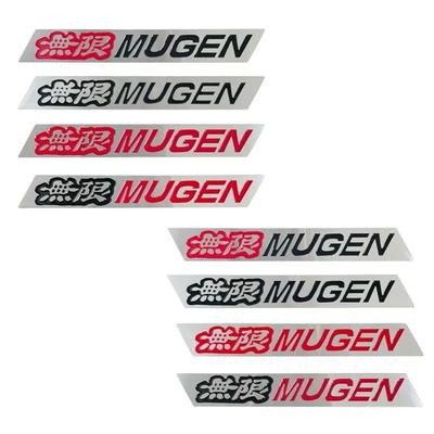 Emblema Logo Mugen in Lega di Alluminio 3D per Portellone Posteriore Parafango Badge Adesivi Auto per Honda Civic Type R Accord Integra CRV Fit