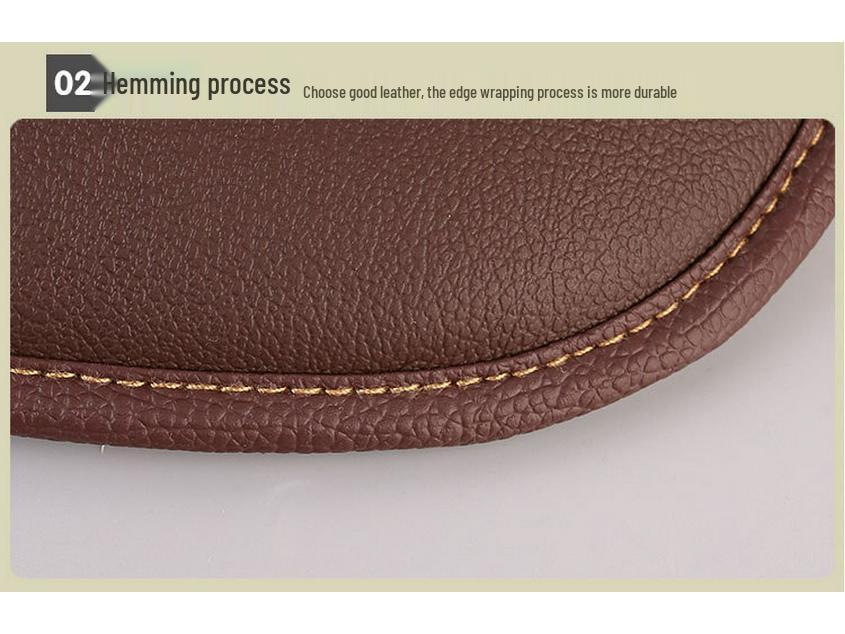 Waterproof Leather Car Seat Back Storage Pocket