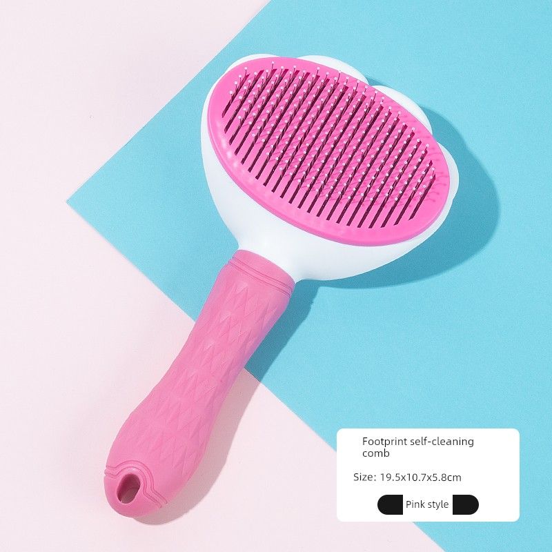 

Расческа для кошек Щетка для собак Удаление плавающей шерсти Удобный гаджет Расчесывание кошек Специальный синий Кот-марионетка Маленькие и средние собаки Товары для питомцев Cherry Powder [Efficient Hair Removal]]