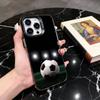 F-Football S-Soccer stitch texture  Phone Case For iPhone 17,16,15,14,13,12,11 Plus,Pro Max,XS,Colorful Silver Black Cover