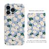 Ins Wind White Floral Mobile Phone Case Apple 15Pro Anti-drop Film All-inclusive iPhone17pm High-value Women's Model