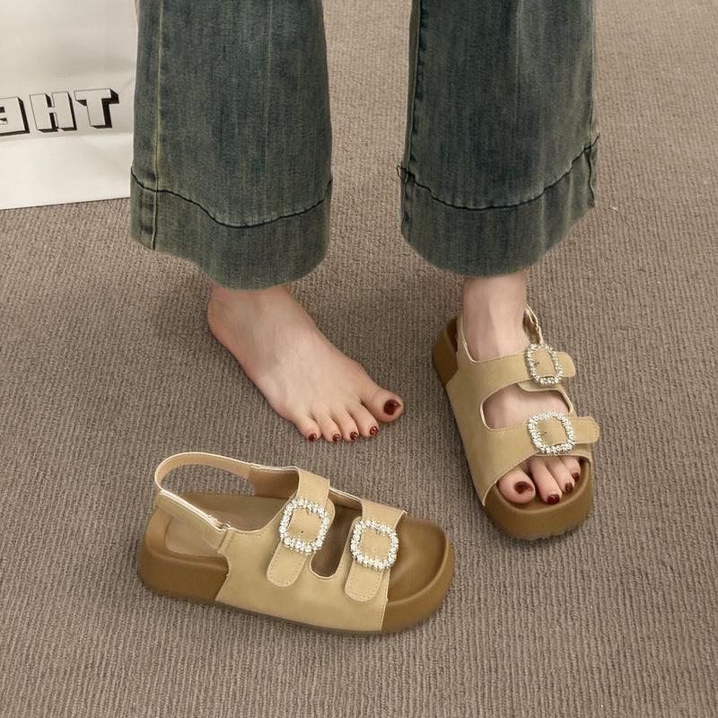New Casual Beach Shoes for Women with Thick-soled Sandals
