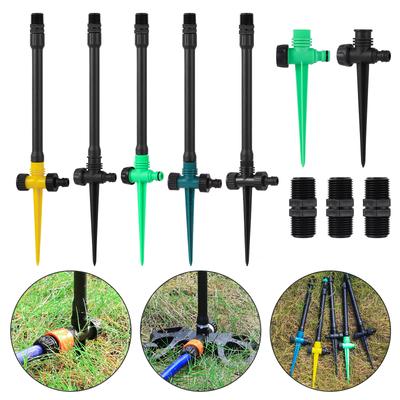 1/2 Inch Threaded Extension Pole Sprinkler Holder Lawn Sprinkler Extension Pole Lawn Plant Watering Tool