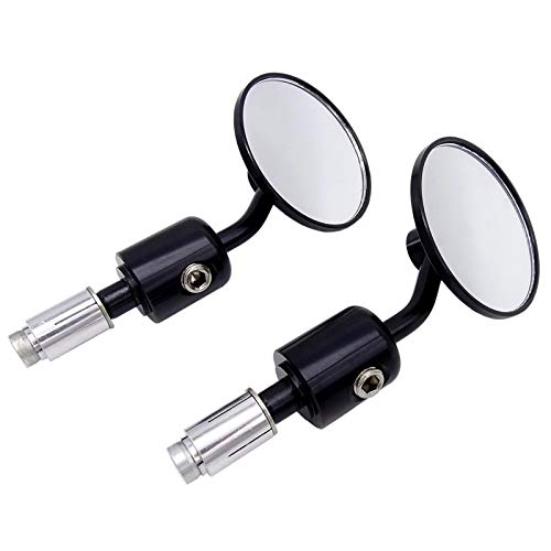 Karun [Set of 2] Motorcycle Mirror Bar End Mirror Bar One Size